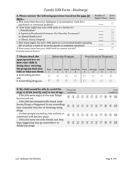 Family Substance Use Disorder Discharge Outcome Tool - South Dakota, Page 2