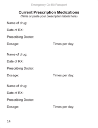 Emergency Go-Kit Passport - Tennessee, Page 15