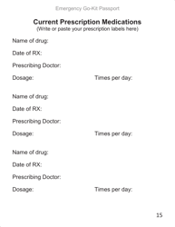 Emergency Go-Kit Passport - Tennessee, Page 16