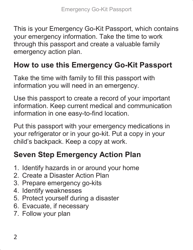 Emergency Go-Kit Passport - Tennessee, Page 3