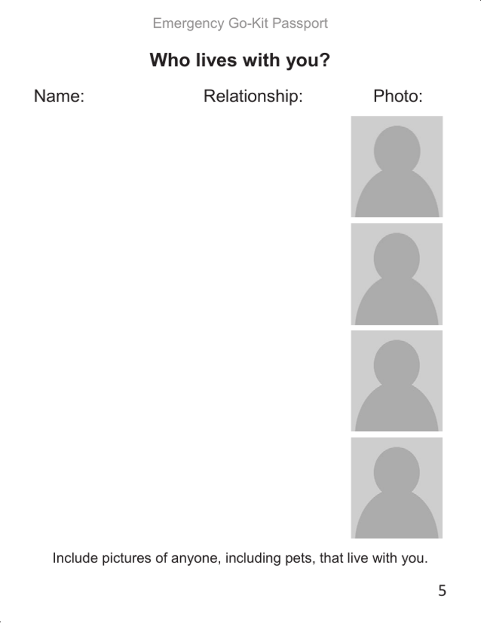 Emergency Go-Kit Passport - Tennessee, Page 6