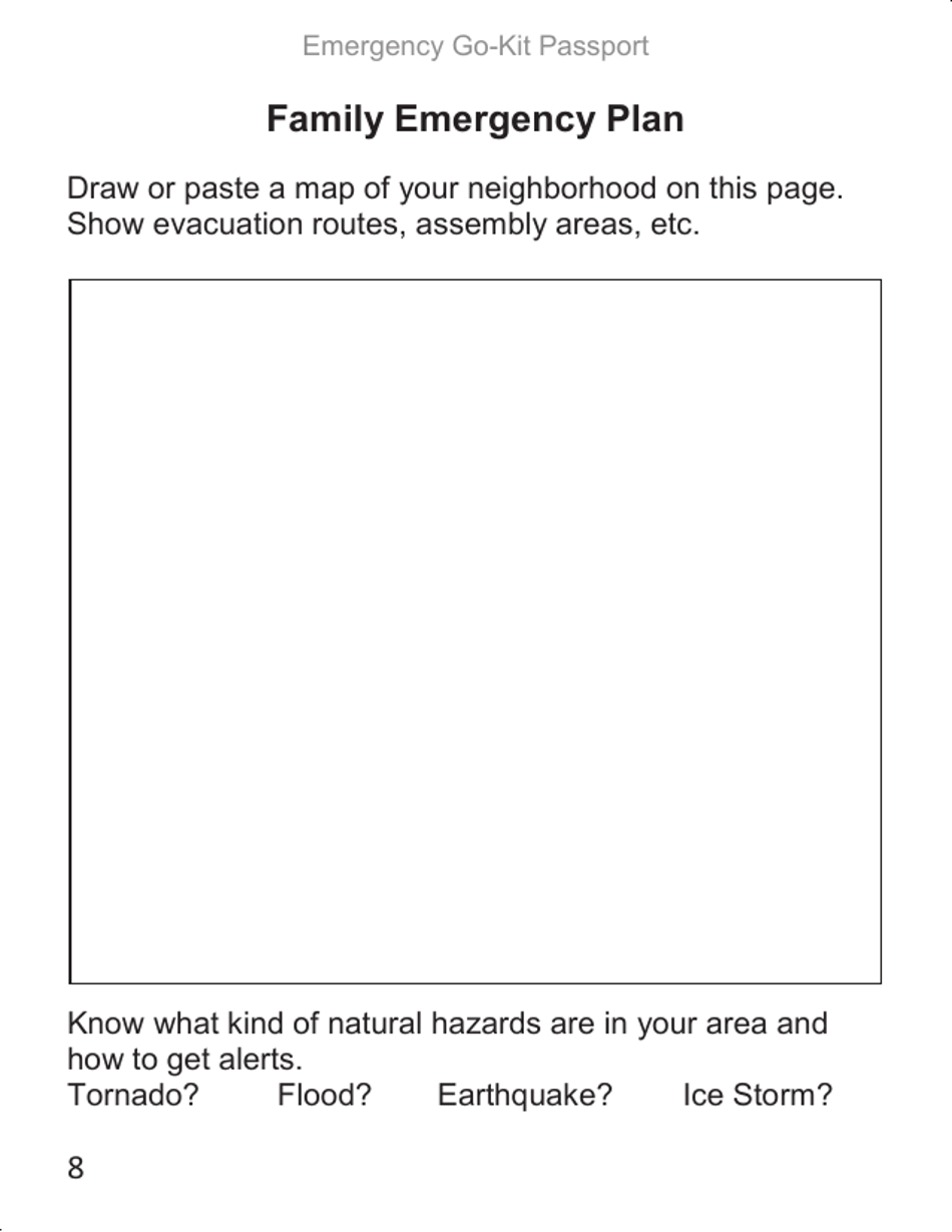 Emergency Go-Kit Passport - Tennessee, Page 9