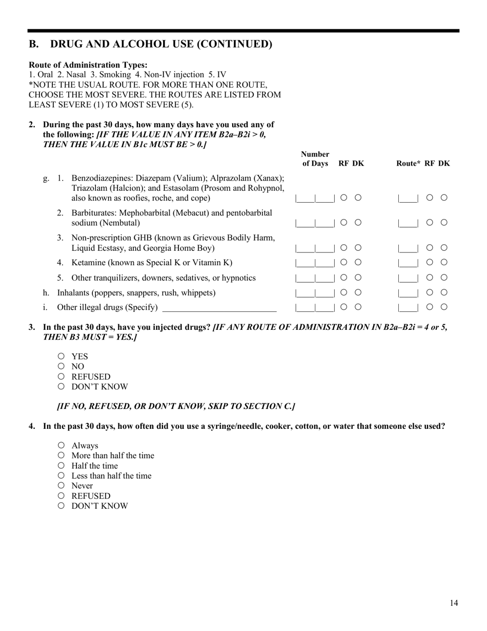 Government Performance and Results Act (Gpra) Client Outcome Measures for Discretionary Programs, Page 18