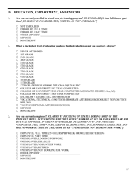 Government Performance and Results Act (Gpra) Client Outcome Measures for Discretionary Programs, Page 21