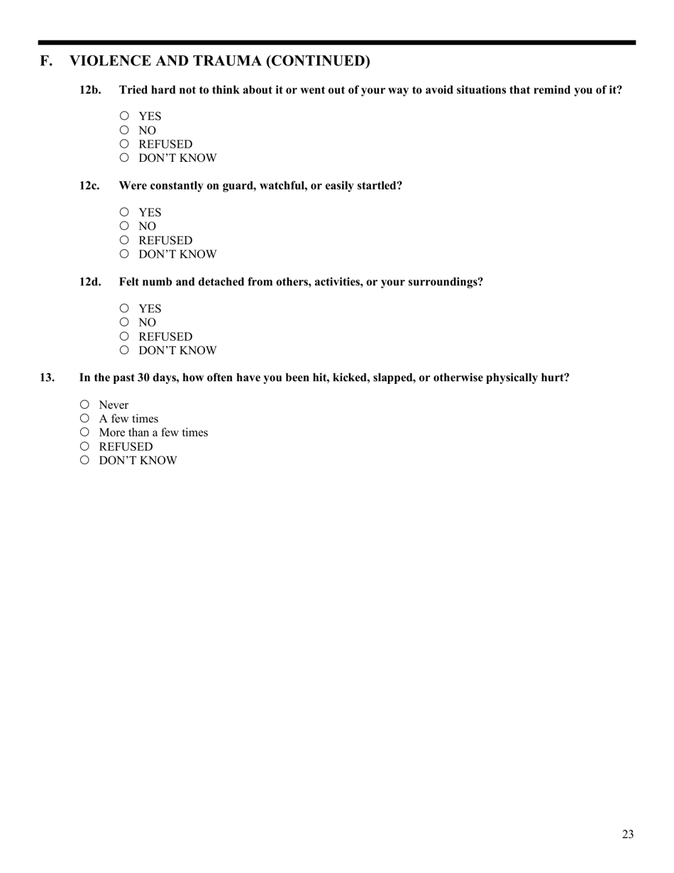 Government Performance and Results Act (Gpra) Client Outcome Measures for Discretionary Programs, Page 27