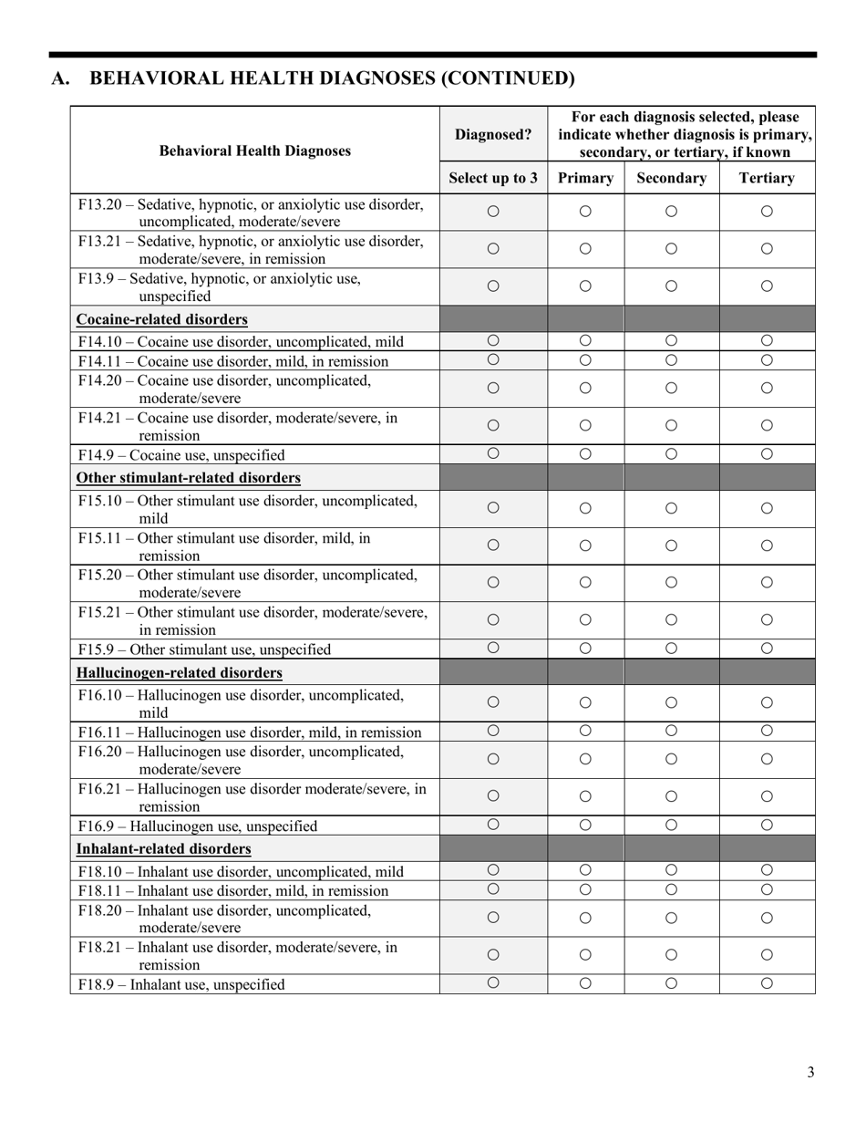 Government Performance and Results Act (Gpra) Client Outcome Measures for Discretionary Programs, Page 7
