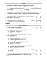 Precast Inspection Checklist - Tennessee, Page 2