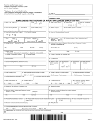 DWC Form 001 Employers First Report of Injury or Illness - Texas, Page 3