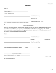 Form FIN139 Premium Finance Company Annual Operations Report - Texas, Page 7
