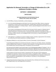 Form FIN431 Application for Renewal, Surrender, or Change of Information for a Life Settlement Provider or Broker - Texas, Page 18