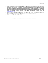 Form FIN431 Application for Renewal, Surrender, or Change of Information for a Life Settlement Provider or Broker - Texas, Page 20