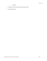 Form FIN430 License Application for a Life Settlement Provider or Broker - Texas, Page 11