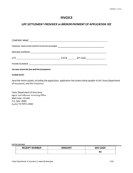 Form FIN430 License Application for a Life Settlement Provider or Broker - Texas, Page 7