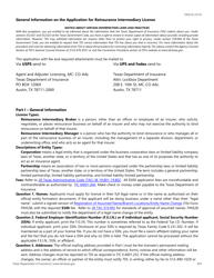 Form FIN510 Application for Reinsurance Intermediary License - Texas, Page 8