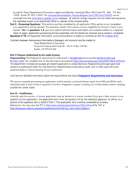 Form FIN510 Application for Reinsurance Intermediary License - Texas, Page 9