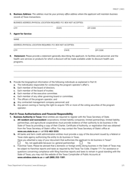 Form FIN527 Discount Health Care Program Operator Registration - Texas, Page 2