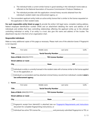 Form FIN507 &quot;Application for Insurance Agency License&quot; - Texas, Page 3