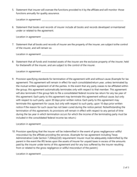 Form FIN585 Checklist for Management, Service, Cost Sharing, Tax-Allocation, Rental, or Lease Agreement - Texas, Page 2