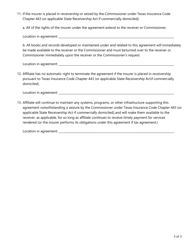 Form FIN585 Checklist for Management, Service, Cost Sharing, Tax-Allocation, Rental, or Lease Agreement - Texas, Page 3