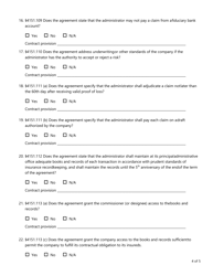 Form FIN587 Third Party Administrator Contract Review Checklist - Texas, Page 4