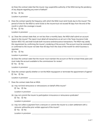 Form FIN586 Managing General Agency (Mga) Contract Review Checklist - Texas, Page 2