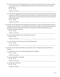 Form FIN586 Managing General Agency (Mga) Contract Review Checklist - Texas, Page 6