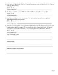 Form FIN586 Managing General Agency (Mga) Contract Review Checklist - Texas, Page 7