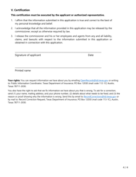 Form FIN616 Rfq Application - Accounting Services - Texas, Page 4