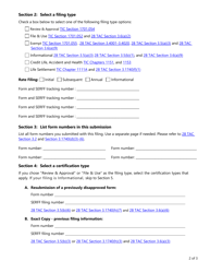 Form LAH310 Life and Health Transmittal Form - Texas, Page 2