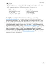 Form SF027 Fire Extinguisher Apprentice Permit Application - Texas, Page 4