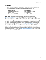 Form SF028 Application to Revise or Transfer All Types of Fire Extinguisher Licenses - Texas, Page 4