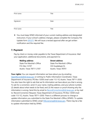 Form SF246 Fire Alarm Training School Approval Application - Texas, Page 6
