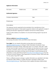 Form SF400 Extinguisher Fixed System Support - Texas, Page 2