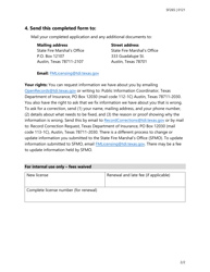 Form SF265 Licensing Fee Exemption Application for Military Veterans - Texas, Page 2