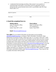 Form SF525 Fire Sprinkler Non-resident Responsible Managing Employee (Rme-G) Application Questions - Texas, Page 3