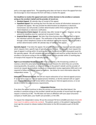 Form SN009 Ura Adverse Determination Notice, Health - Sample - Texas, Page 2