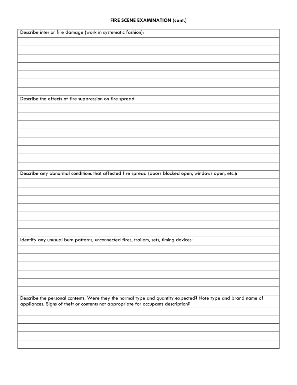 Fire Investigation Workbook - Texas, Page 5