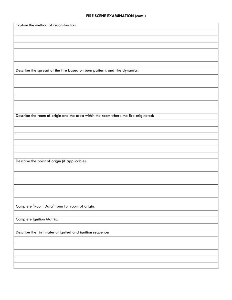 Fire Investigation Workbook - Texas, Page 6