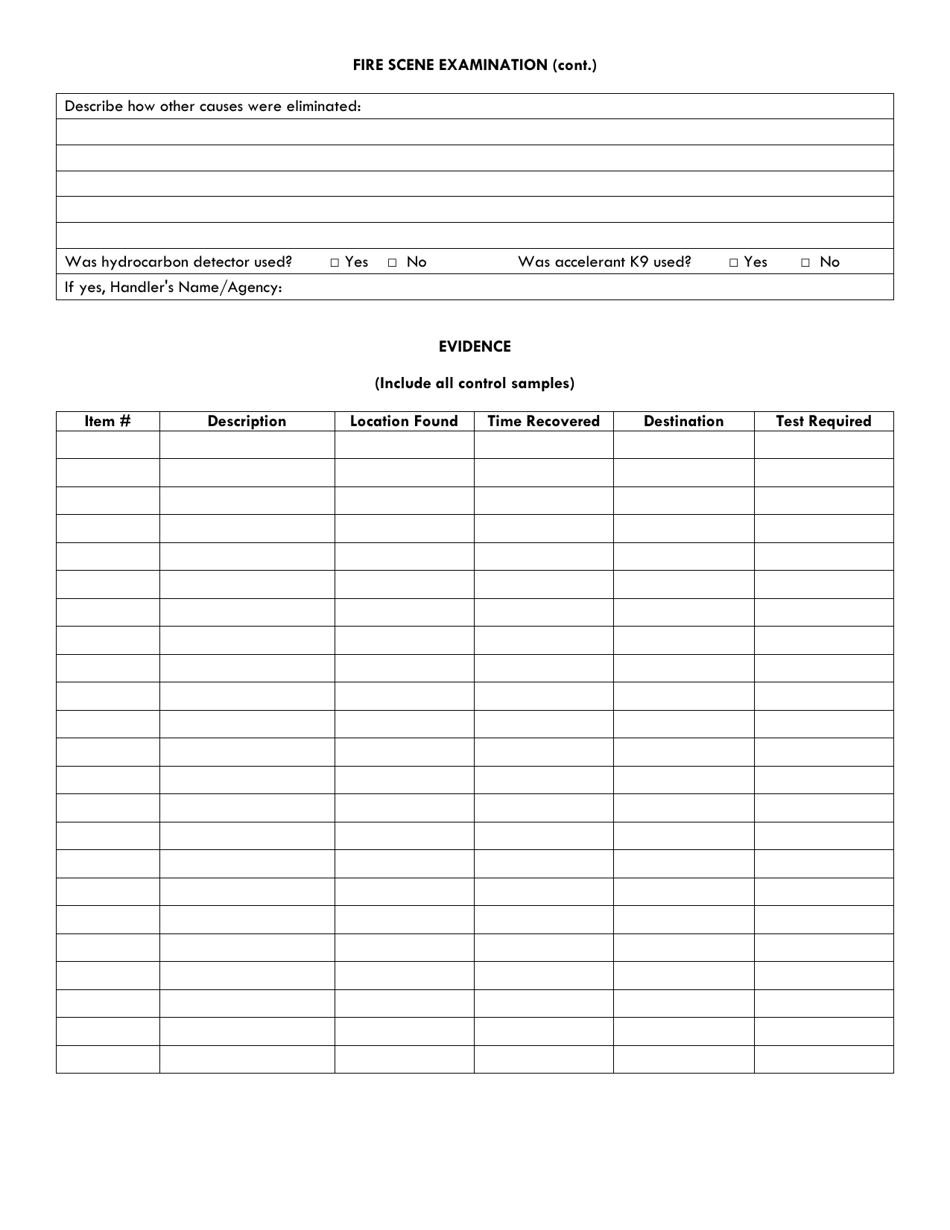 Fire Investigation Workbook - Texas, Page 7