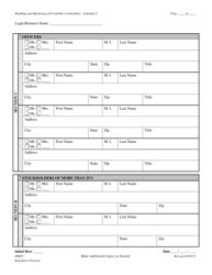 Form RPC-401 Schedule A Principles - Texas, Page 2