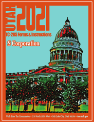 Instructions for Form TC-20S Utah S Corporation Return - Utah