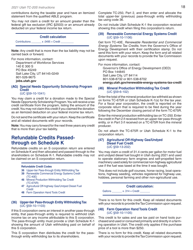 Instructions for Form TC-20S Utah S Corporation Return - Utah, Page 20