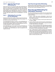 Instructions for Form TC-65 Utah Partnership/Limited Liability Partnership/Limited Liability Company Return - Utah, Page 23