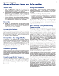 Instructions for Form TC-65 Utah Partnership/Limited Liability Partnership/Limited Liability Company Return - Utah, Page 3