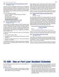 Instructions for Form TC-40 &quot;Utah Individual Income Tax Return&quot; - Utah, Page 27