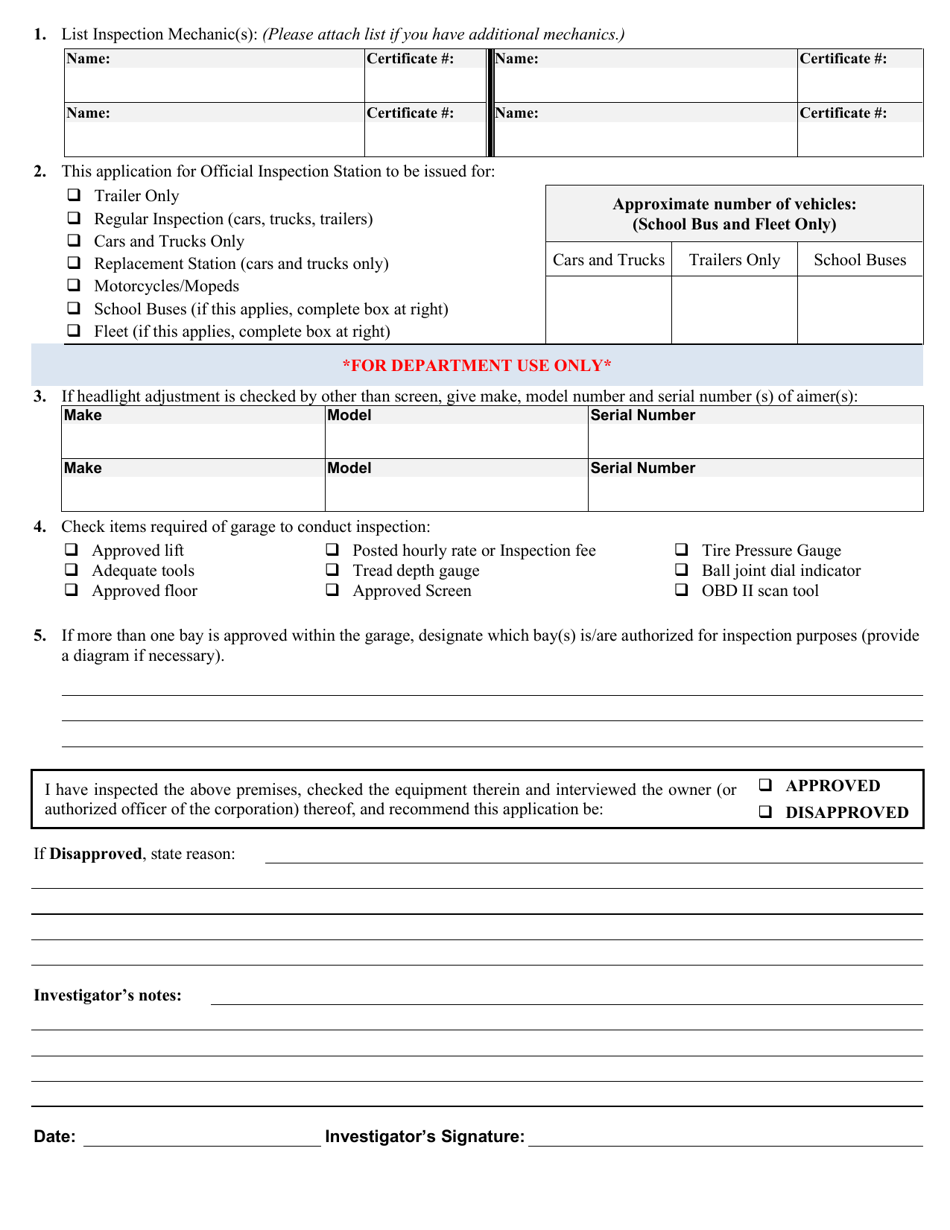 Form VN-016 Download Fillable PDF or Fill Online Application for ...