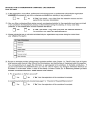Form 102 (OCRP-102) Registration Statement for a Charitable Organization - Virginia, Page 6