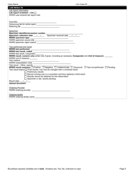 DOH Form 210-019 Brucellosis Reporting Form - Washington, Page 5
