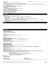 DOH Form 420-212 Burkholderia Reporting Form - Washington, Page 4