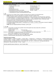 DOH Form 420-110 Covid-19 Extended Form - Washington, Page 3
